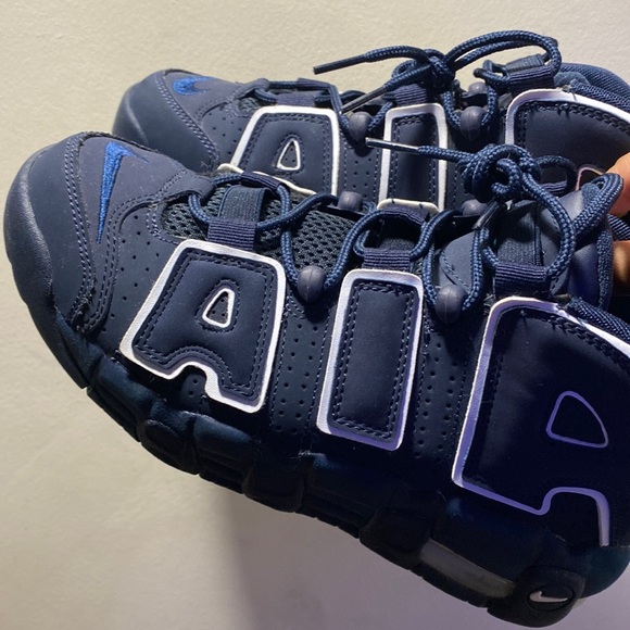 Nike Air Uptempo 'Obsidian' lightly worn kept in box